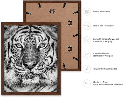 Poster Master Vintage Tiger Face Print - Image 2
