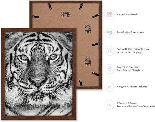 Poster Master Vintage Tiger Face Print - Image 2