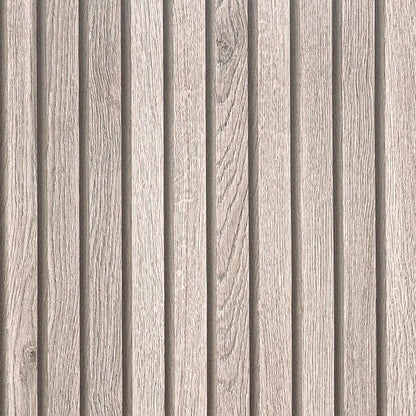VEELIKE Grey Wooden Slats Peel and Stick Wallpaper Wood Contact Paper by VEELIKE