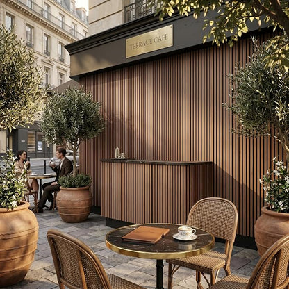 From Plain to Beautiful in Hours WPC Exterior Wall Slat Panels Waterproof - Image 14