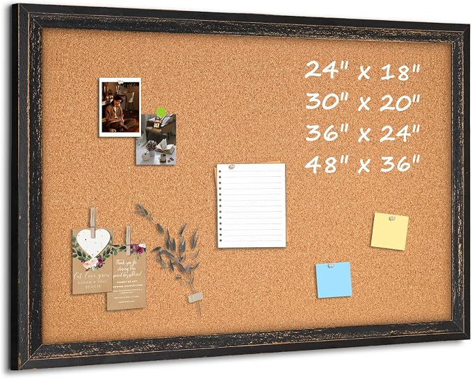 Cork Board Bulletin Board by QUEENLINK