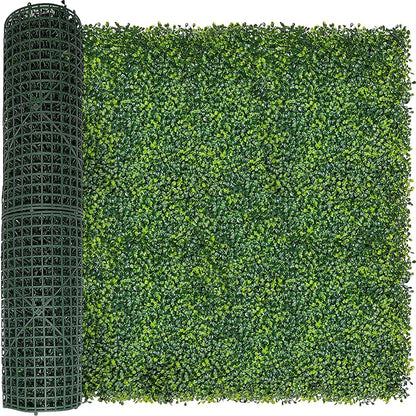 ODTORY Artificial Boxwood Roll Panels: 40 X 160 in UV-Anti Artificial Ivy by ODTORYHOME