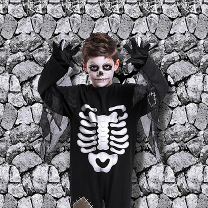 Kochorie 100 Ft X 54 Inch Halloween Stone Wall Tablecloth Roll - Image 6