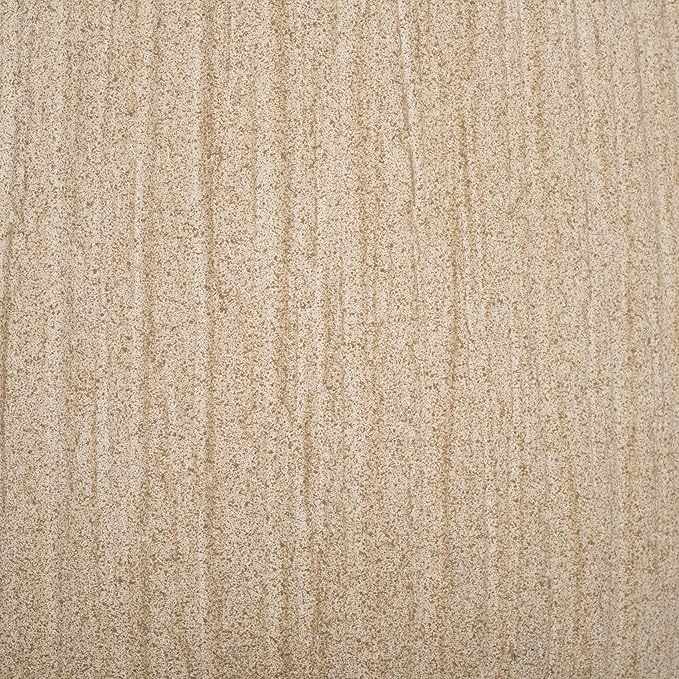 SAFAVIEH Outdoor Collection Francia Modern Beige Concrete Ficonstone Planter Pot