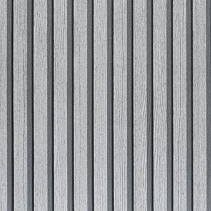 Gray Wood Slat Wallpaper by LOVADA