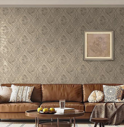 Toduso Peel and Stick Wallpaper Vintage Wall Paper Boho Contact Paper Neutral - Image 5
