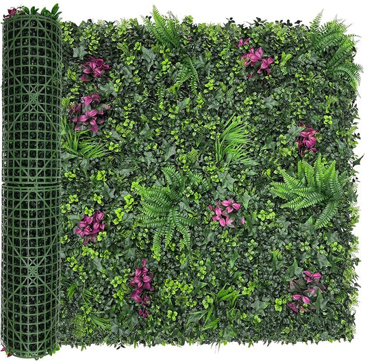 Greenery Grass Wall Boxwood Plant Roll: 40"x120" by DOPGIB