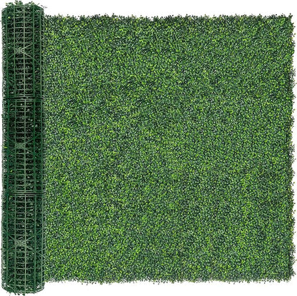 Artificial Ivy Privacy Fence Screen: 72"x 144" 4-Layer Leaf UV-Anti Faux by DOPGIB