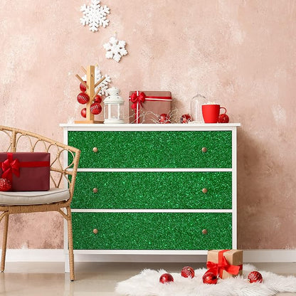 CHIHUT Sparkly Glitter Wallpaper Stick and Peel - Image 5