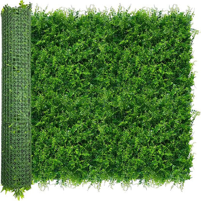 ODTORY Artificial Plants Hedge Wall Panels：40x120 Inch UV-Anti Greenery Boxwood by ODTORYHOME