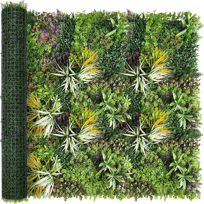 Artificial Grass Wall Roll Panels: 60''x120''Boxwood Hedge Panels, UV-Anti by BHXCL