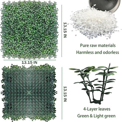 ODTORY Artificial Grass Wall Panels Backdrop: 40"x40" UV-Anti New Bottom Plate - Image 2