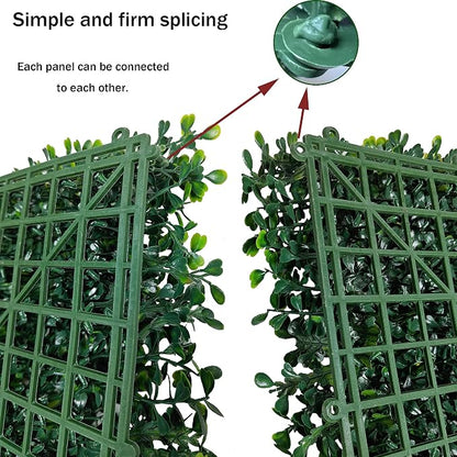ODTORY Artificial Ivy Privacy Fence Wall Screen: 72 X144 in UV-Anti Faux - Image 4