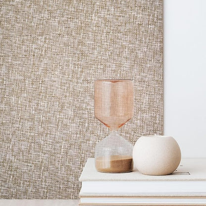 Ansehan Wallcovering W010103 Cosmo Collection 36" W x 8 Yard L, Natural Paper - Image 4