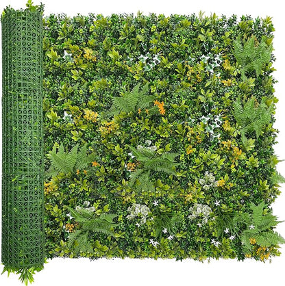 ODTORY Artificial Boxwood Hedges Panels Roll:54'' x 120'' UV-Anti Faux by ODTORYHOME