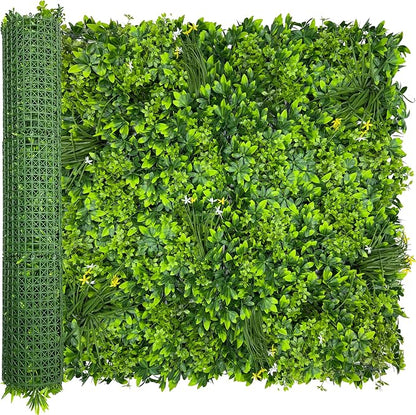 ODTORY Artificial Plant Wall Roll: 40X120 in UV-Anti Ivy Privacy Fence Screen by ODTORYHOME