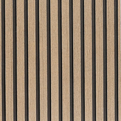 Wood Slat Wallpaper Peel and Stick by LOVADA