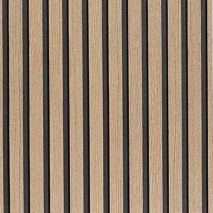 Wood Slat Wallpaper Peel and Stick by LOVADA