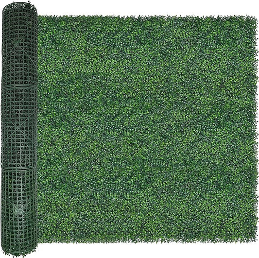 ODTORY Artificial Boxwood Roll, 48x120 in UV-Anti Faux Ivy Boxwood Hedge Leaf by ODTORYHOME